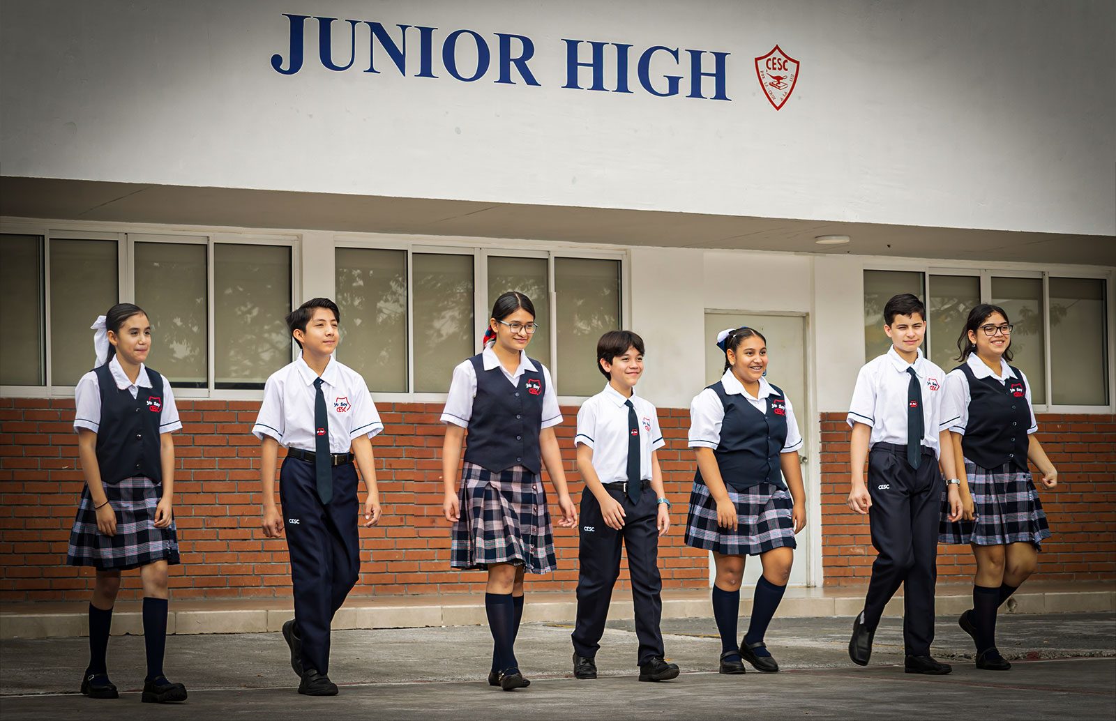 Ambiente de Secundaria del Centro Educativo Santa Catarina